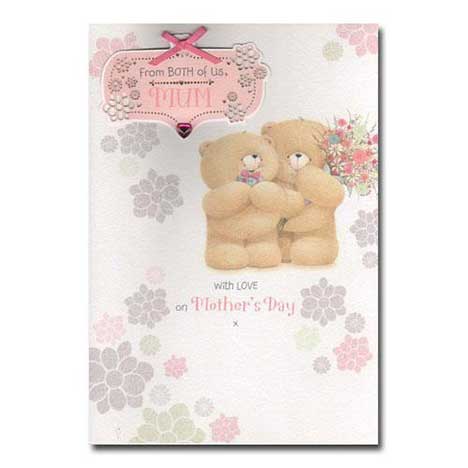 Mum from Both of Us Forever Friends Mothers Day Card